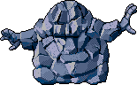 MASSIVE rock beasts that float in the air. In case you're trying to find the face, there isn't one. The topmost horizontal gash is a mouth.