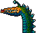 All these do is flick their tongues in and out, but coils of their thorny bodies form obstacles throughout the cave levels.