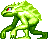 Leaping, spitting water-goblins.