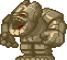 Cool-looking golems that spit rocks