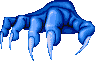 The demon ruler's hands attack from walls of the final level.