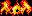 "Fire bats" formed from fire in the burning city.