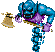 These cool floating guys sprout from the walls of the ghoul's stomach.