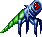 Energy-firing bugs that crawl in the sand