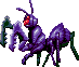 Giant insects that attack with their energized front claws.