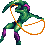 Based on Jabba's dancer "Oola", these enemies leap all over the screen.