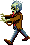 Obviously, zombies are the first and most common enemies in the game!